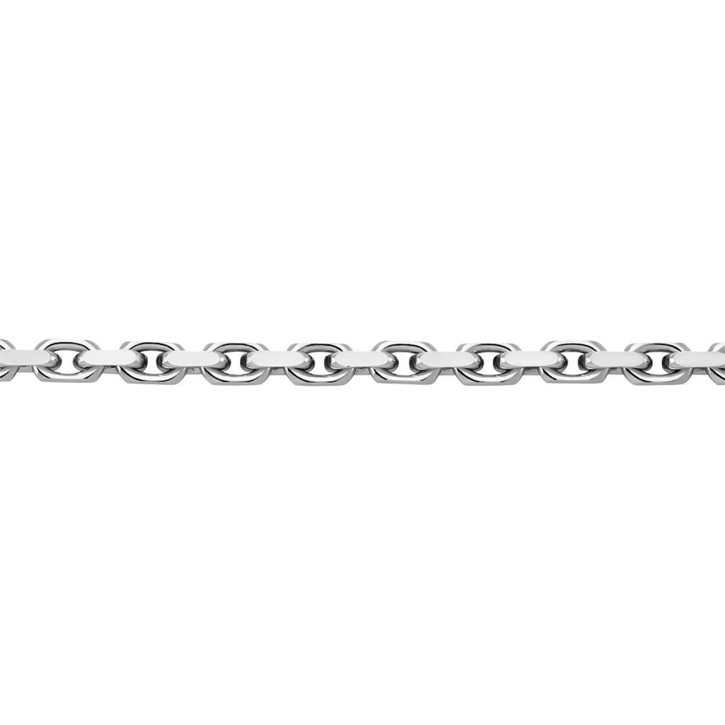 ANKER S Unisex Kette Silber Silber 925 B 3 mm, Kette ohne Stein