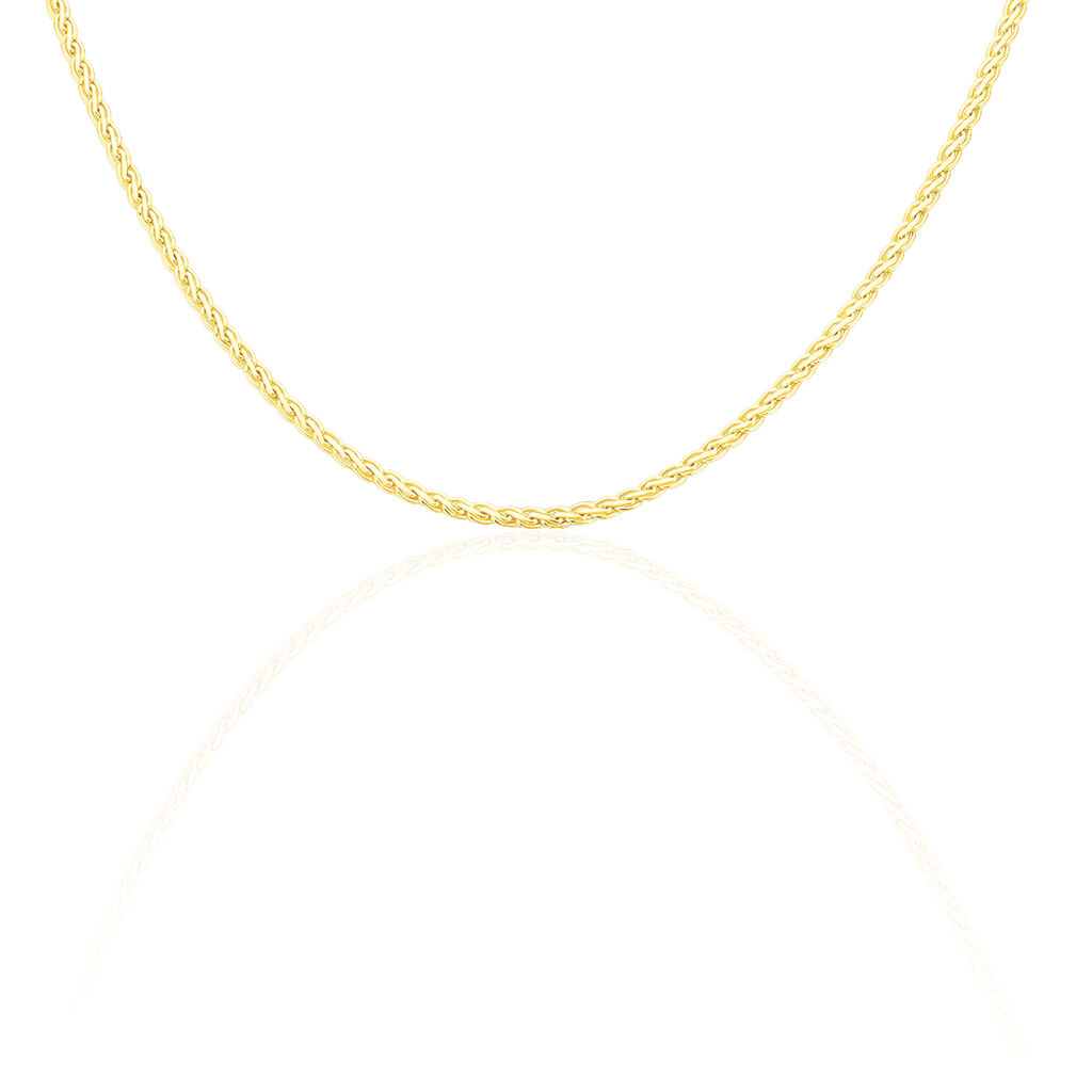 Collier Jayna Maille Palmier Or Jaune - Spannringe Damen | OROVIVO