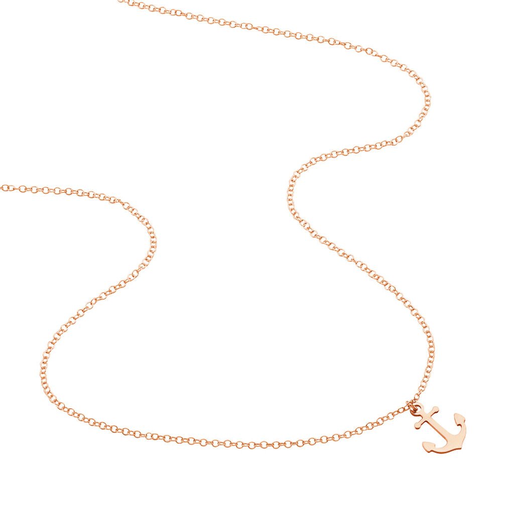 Damen Halskette Silber 925 Rosé Vergoldet - Halsketten Damen | OROVIVO