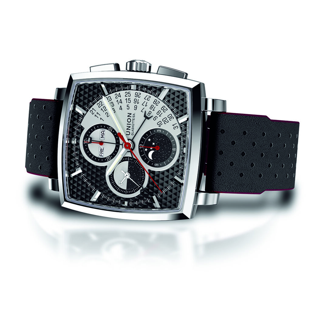 Union Glash&uuml;tte Herrenuhr Averin Chronograph Automatik D0155251605100