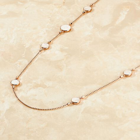 Damen Halskette Silber 925 Rosé Vergoldet - Halsketten Damen | OROVIVO