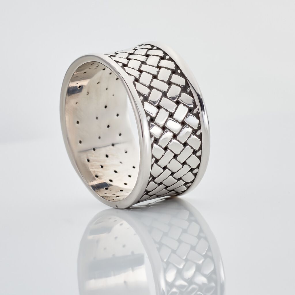Herren Ring Silber Silber 925 Bradley 20,40mm  - Ringe Herren | OROVIVO
