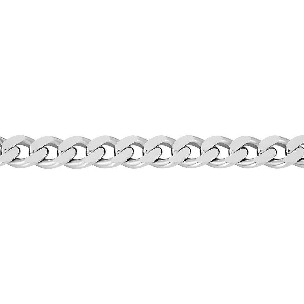 PANZER S Herren Armkette Silber Silber 925 B 8,2 mm