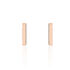 BIRATI Damen Ohrstecker Silber rosevergoldet 925 Barren
