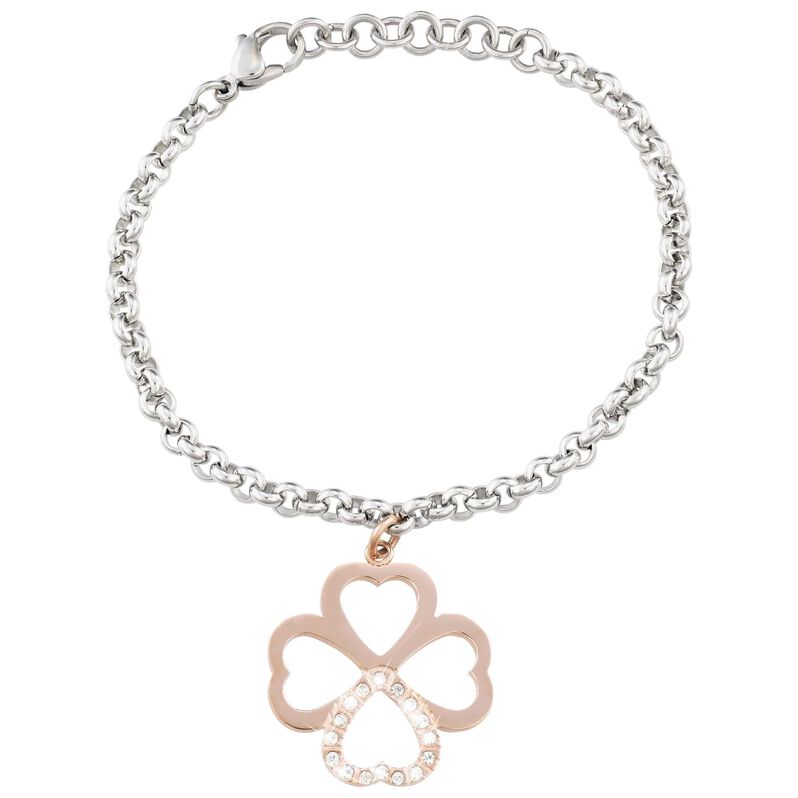 Girocollo fiocco di neve in argento 925 e zirconi - Spannringe Damen | OROVIVO