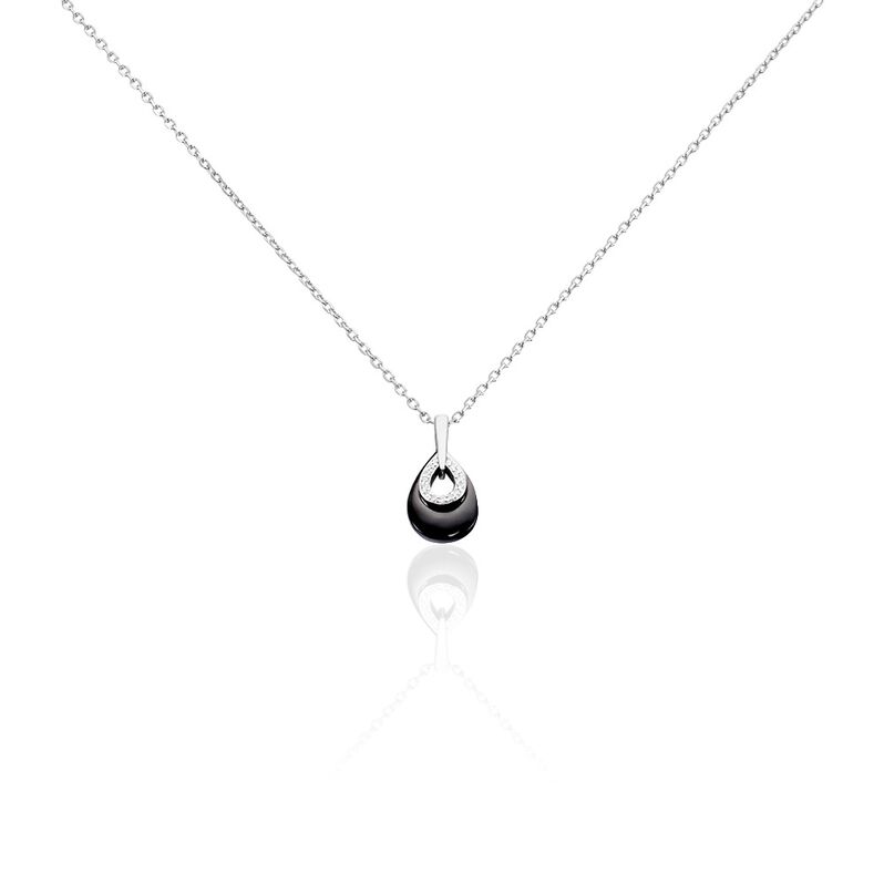 Collier Argent Et Céramique  - Spannringe Damen | OROVIVO