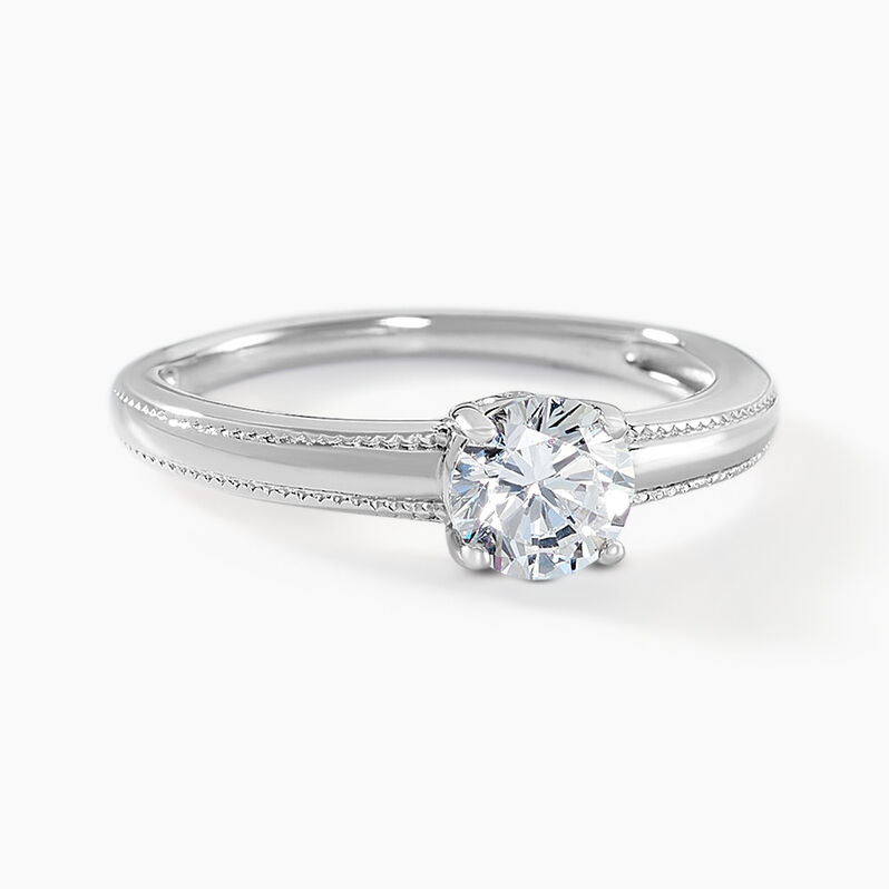 Bague Tiphane Argent Weiss Oxyde De Zirconium - Spannringe Damen | OROVIVO