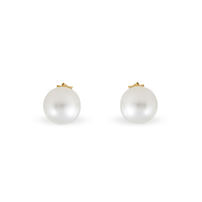 Boucles D'oreilles Or Perle De Culture - Spannringe Damen | OROVIVO