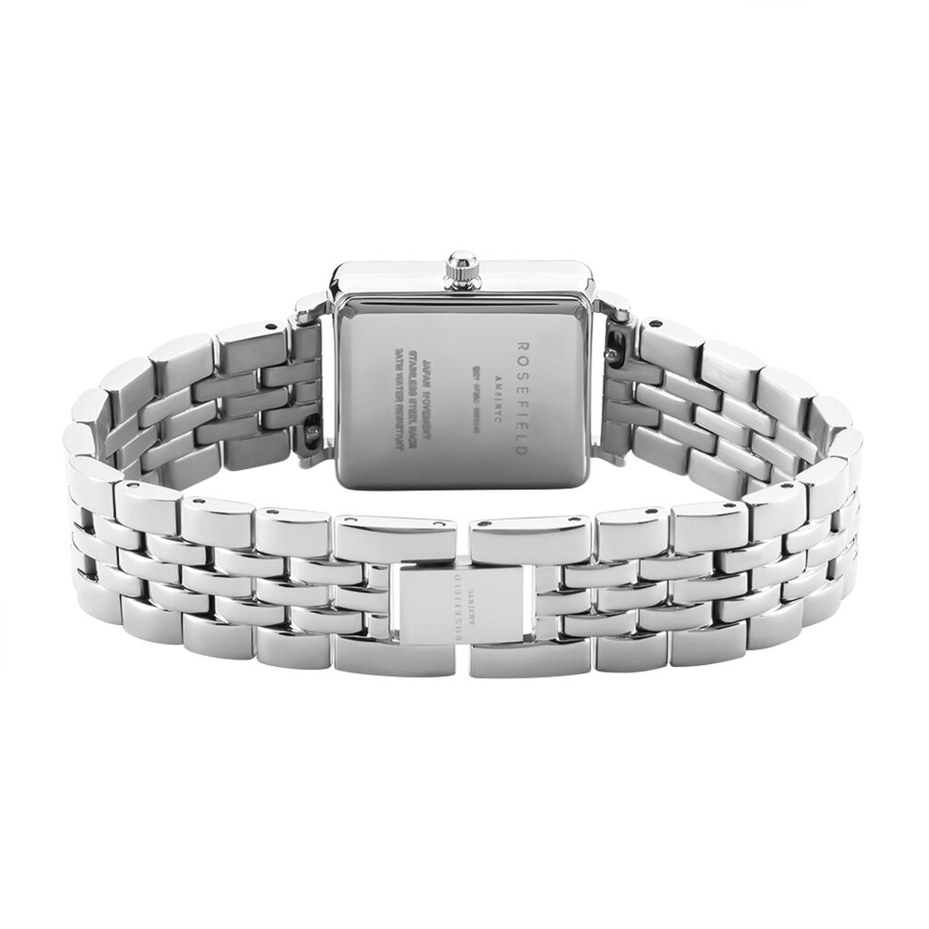Montre Rosefield Boxy Blanc - Spannringe Damen | OROVIVO
