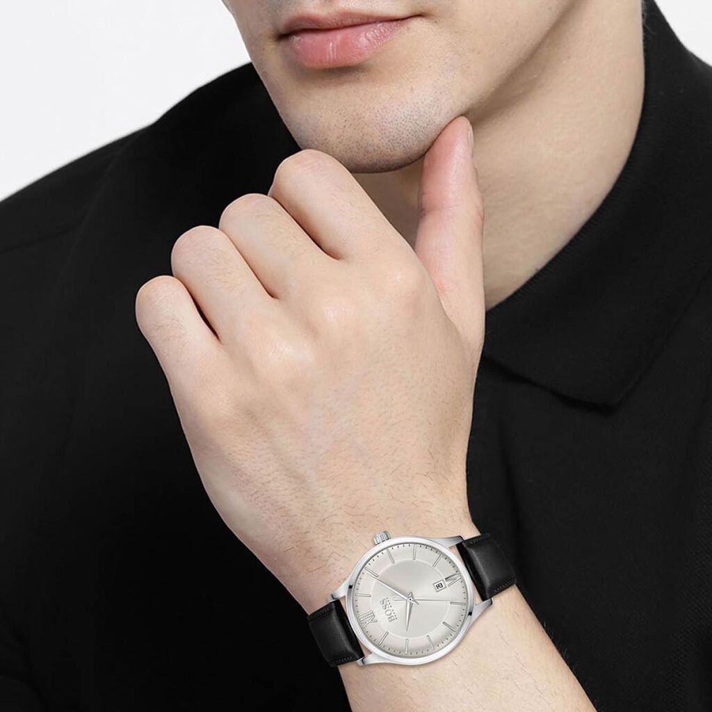 BOSS Herrenuhr Elite 1513893 Quarz - Armbanduhren Herren | OROVIVO