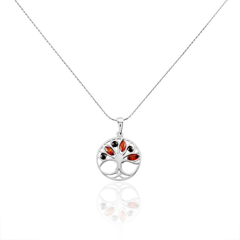 Collier Emma Argent Rhodie Arbre De Vie - Spannringe Damen | OROVIVO