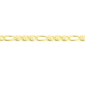 Unisex Stegpanzerkette Gold 333 70cm - Ketten ohne Anhänger Unisex | OROVIVO