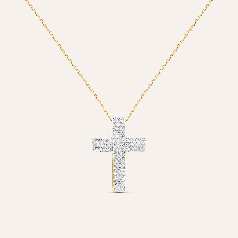 Collana Sophia Oro Giallo Diamante - Spannringe Damen | OROVIVO