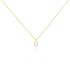 VICTORIA Damen Collier Gold 585 (14 Karat) Diamant Weiß 0,21 ct
