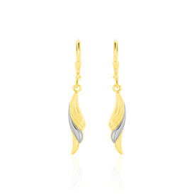 Damen Ohrhänger Lang Gold 333 Bicolor - Ohrhänger Damen | OROVIVO