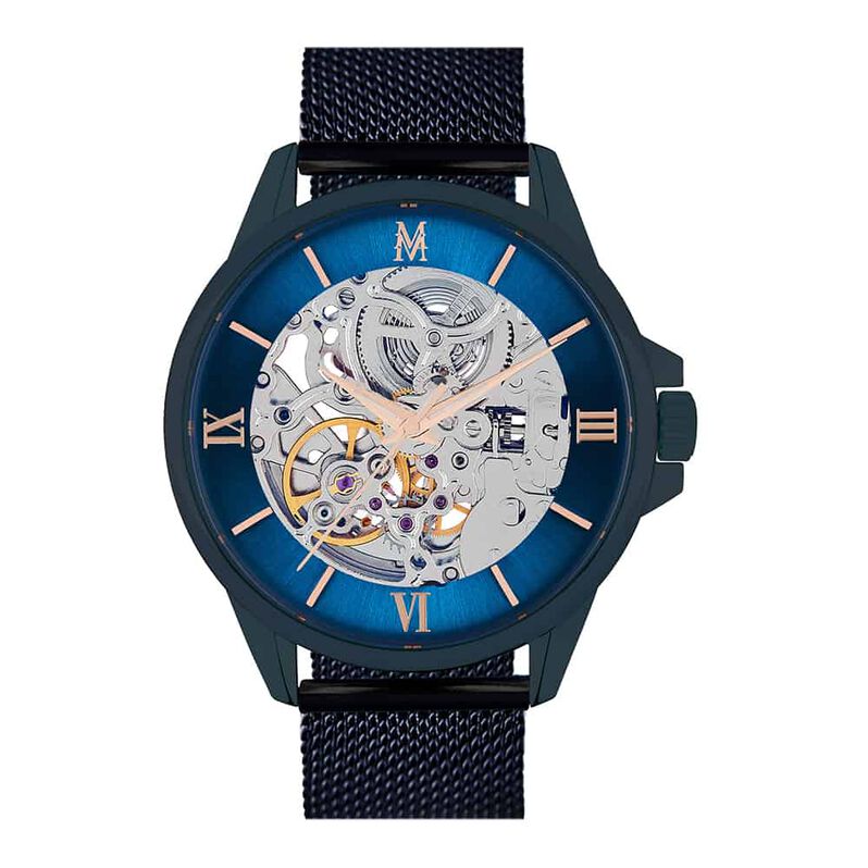 Montre Montignac S Automatique Bleu - Spannringe Herren | OROVIVO