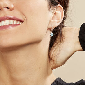 Damen Ohrhänger Silber 925 Zirkonia Spirale - Ohrhänger Damen | OROVIVO