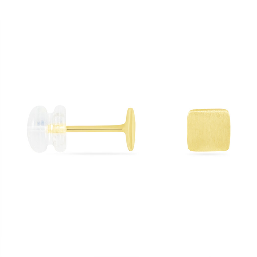 Damen Ohrstecker Gold 375 Plättchen - Ohrstecker Damen | OROVIVO