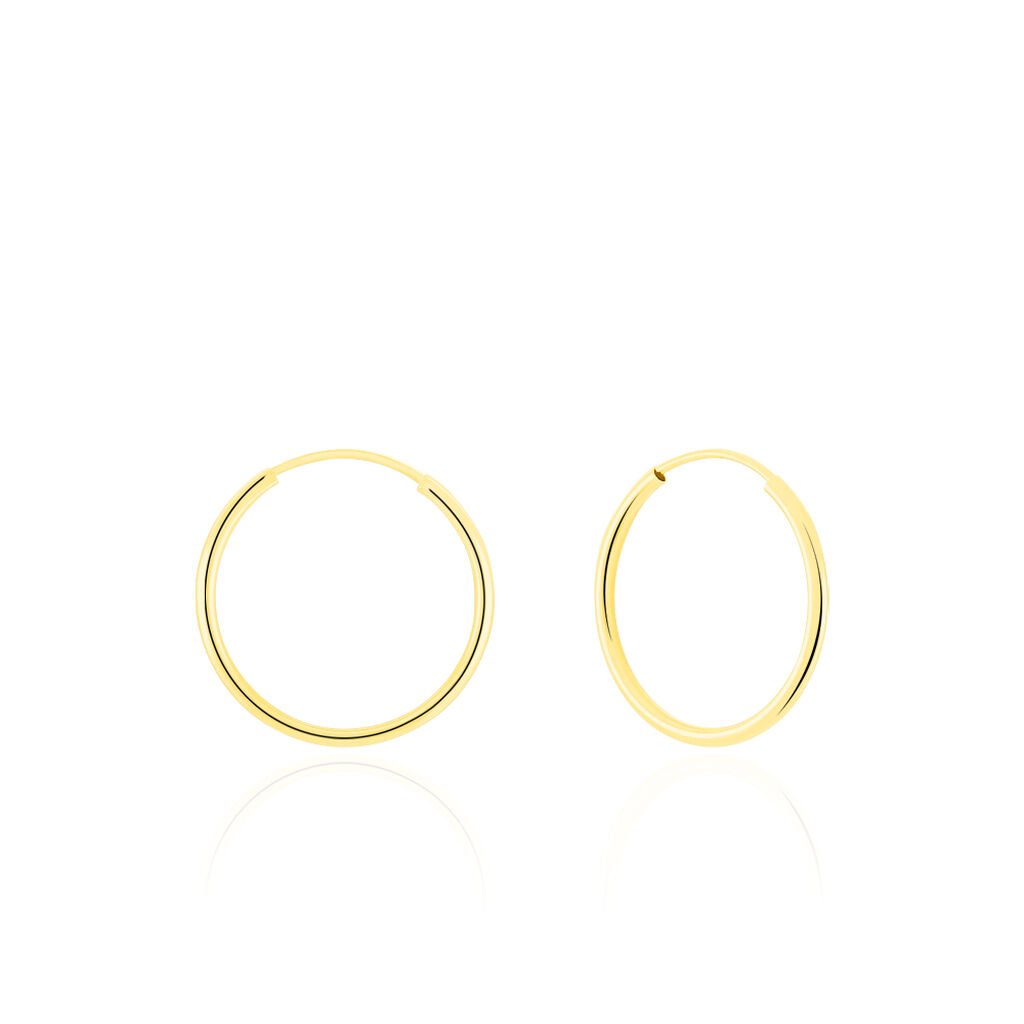 Damen Creolen Gold 375 - Creolen Damen | OROVIVO