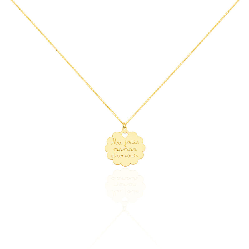 Kette Gold Gelb Tatiana - Spannringe Damen | OROVIVO