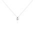 MARIETA Damen Collier Silber 925 Zirkonia Weiß 2,98 ct B 1,15 mm