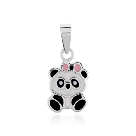 Kettenanhänger Silber 925 Panda Saida - Schmuckanhänger Kinder | OROVIVO