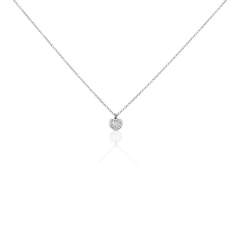 Collier Zilla Argent Weiss - Spannringe Damen | OROVIVO