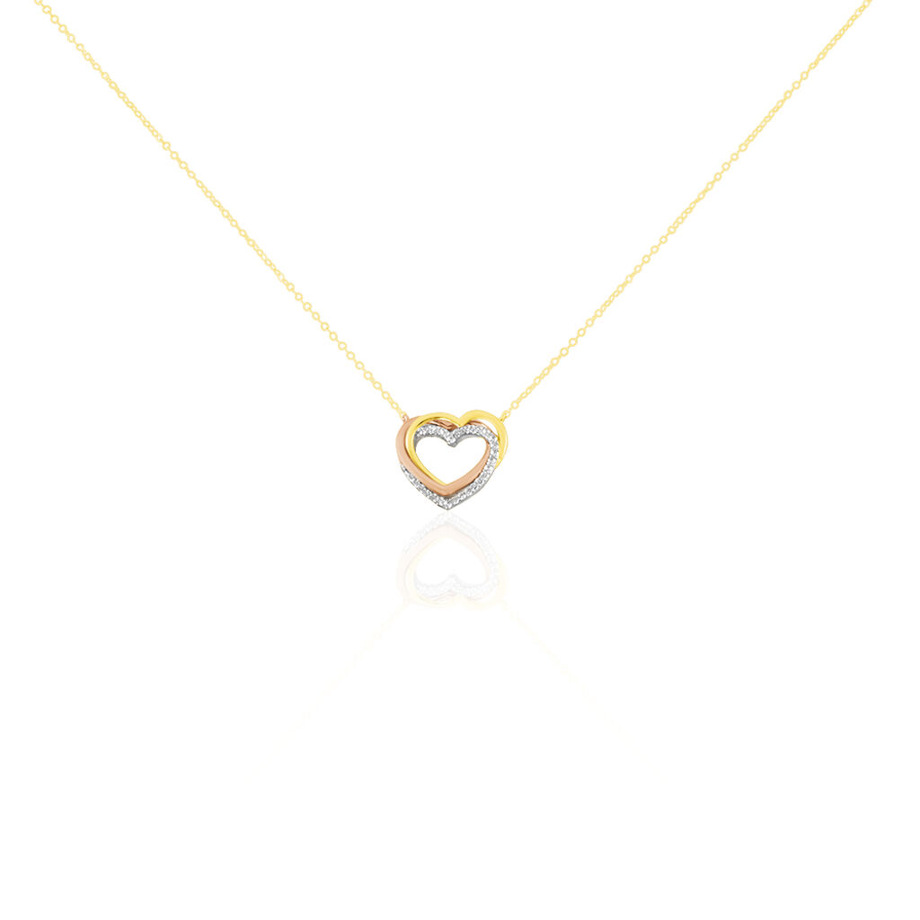 Kette Gold 375 Zirkonia - Halsketten Familie | OROVIVO