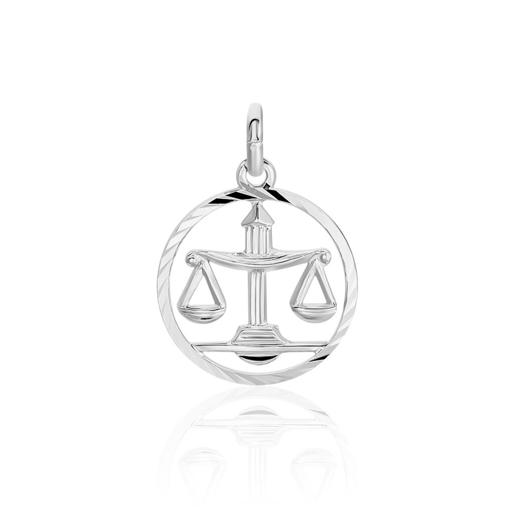 Herrenanhänger Silber 925 Sternzeichen Waage - Schmuckanhänger Unisex | OROVIVO