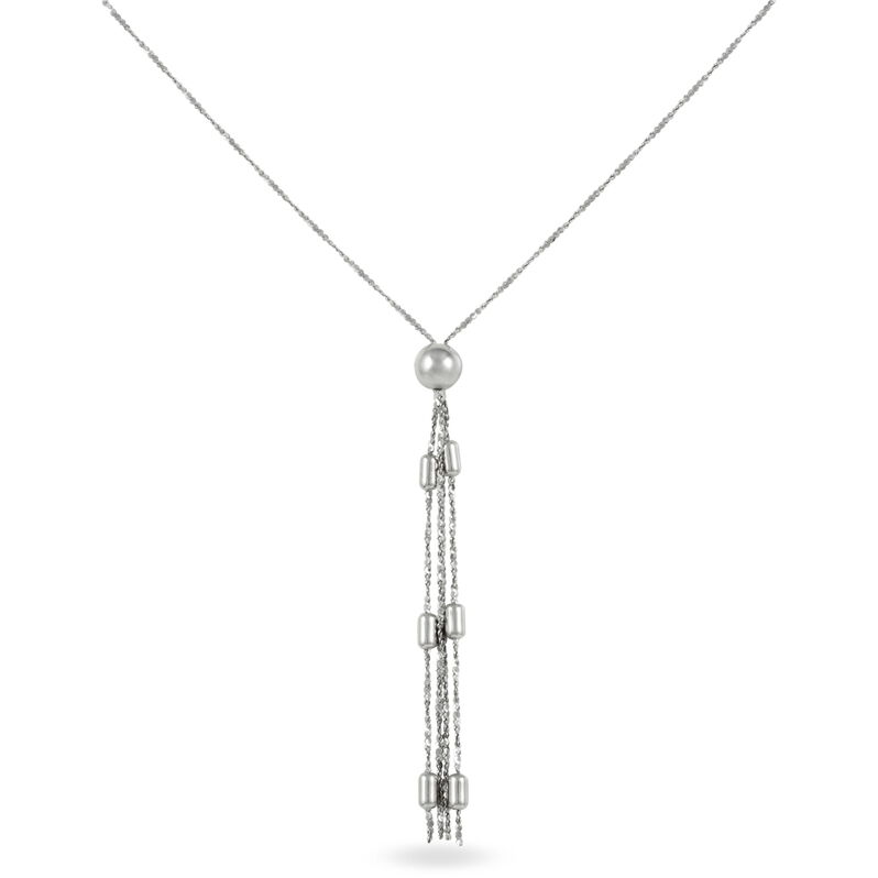 Collier Etincelle Argent Blanc - Spannringe Damen | OROVIVO