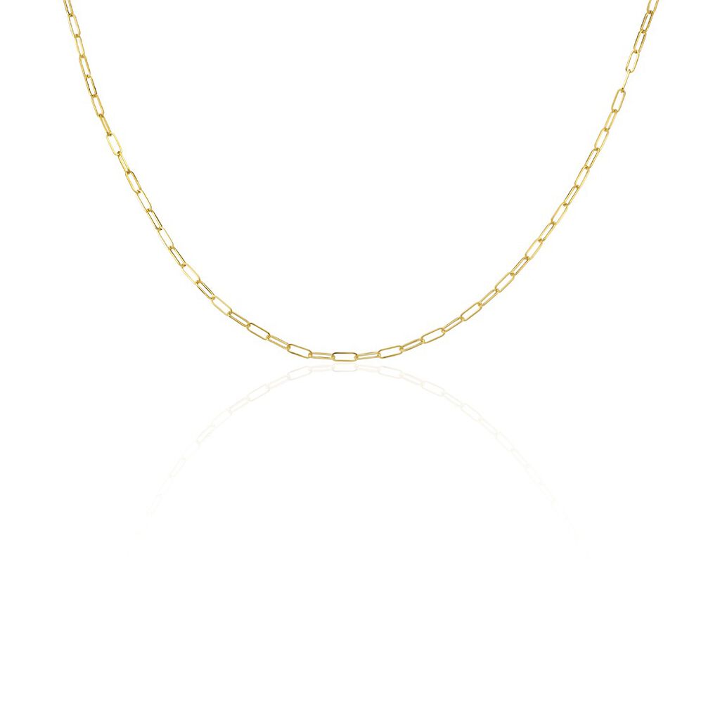 Damen Collier Gold 375 Oval Menda 2,10mm  - Halsketten Damen | OROVIVO
