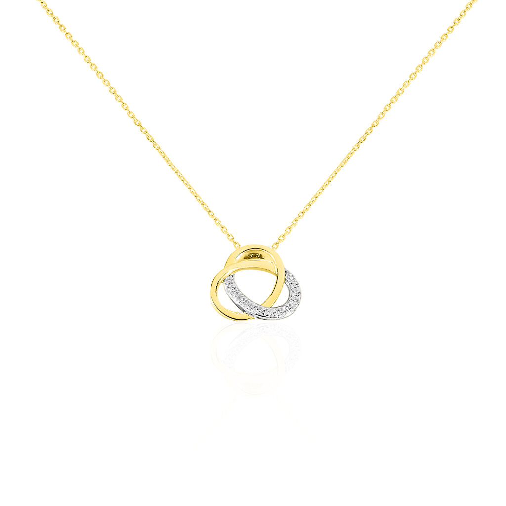 Collier Or Jaune Dorila Nid Oxyde - Spannringe Damen | OROVIVO