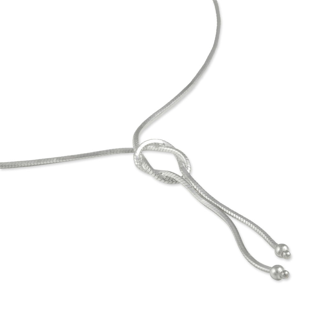 Damen Halskette Silber 925 Knoten  - Halsketten Damen | OROVIVO
