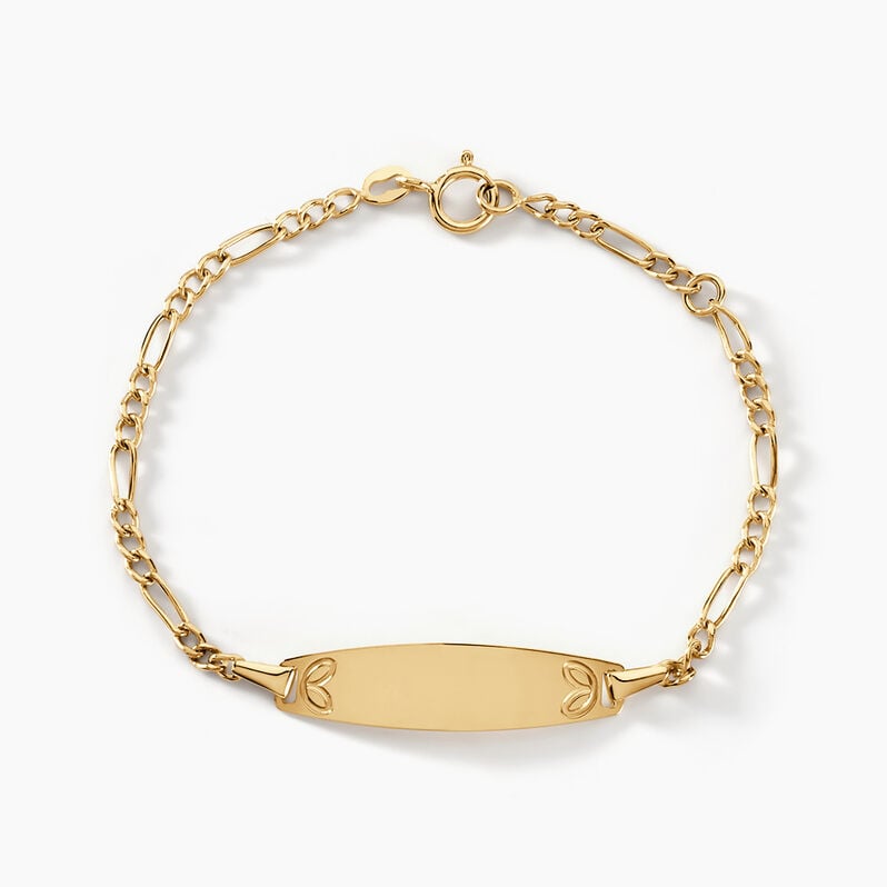 Bracelet Identite Bebe Or Jaune Habi - Spannringe Kinder | OROVIVO