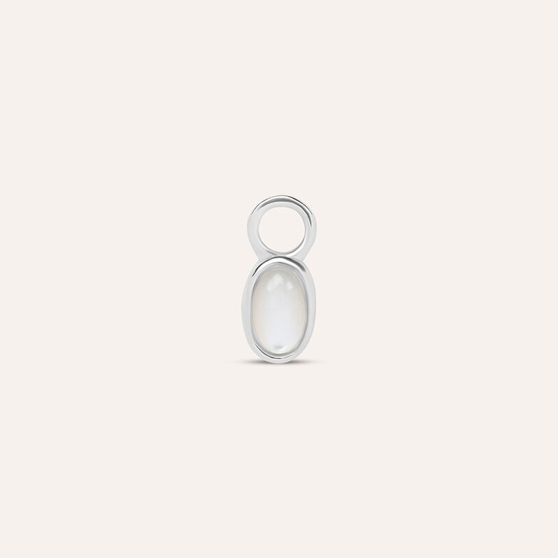 Charm Silver Moments Argento Rodiato Opale - Spannringe Damen | OROVIVO