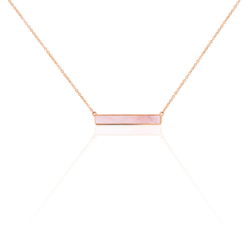 Collier Faima Or Rose Nacre - Spannringe Damen | OROVIVO