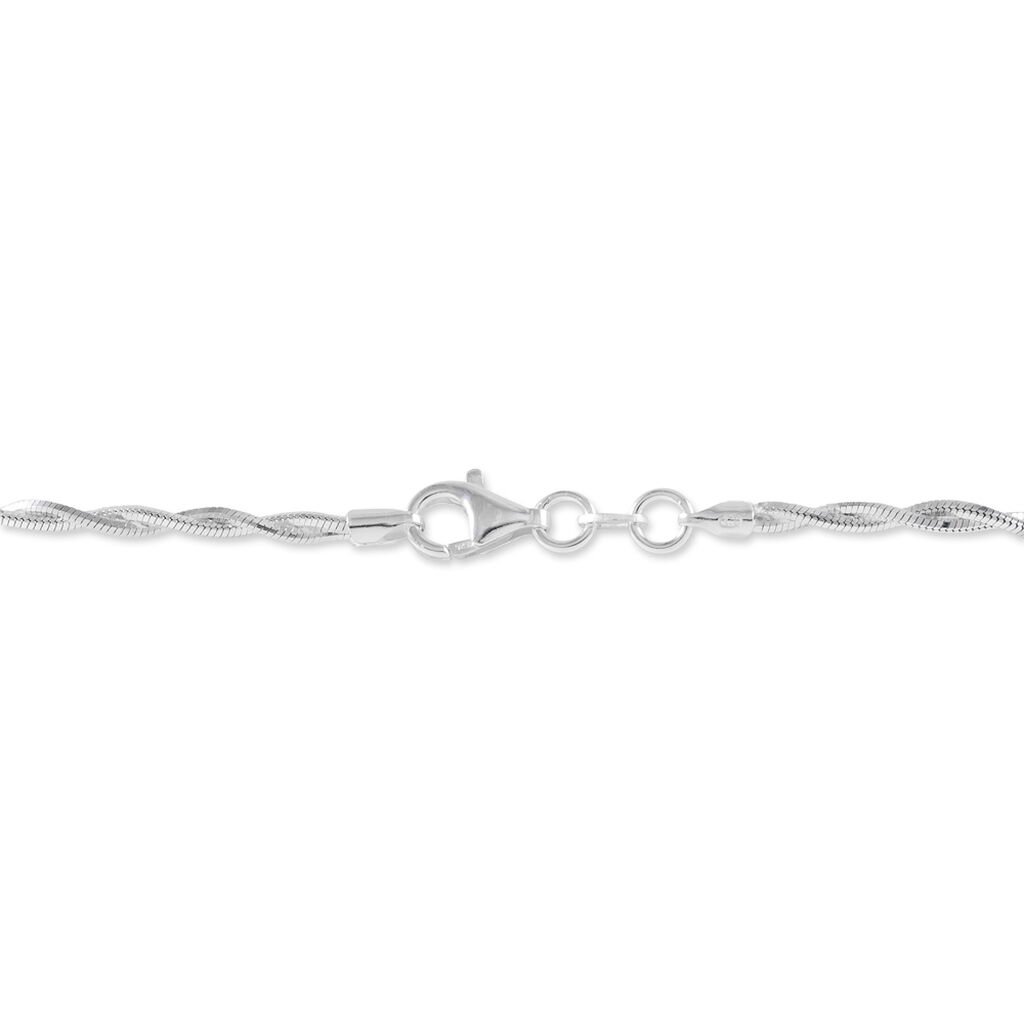 ANAIZ GEFLOCHTEN 5 Damen Armkette Silber 925