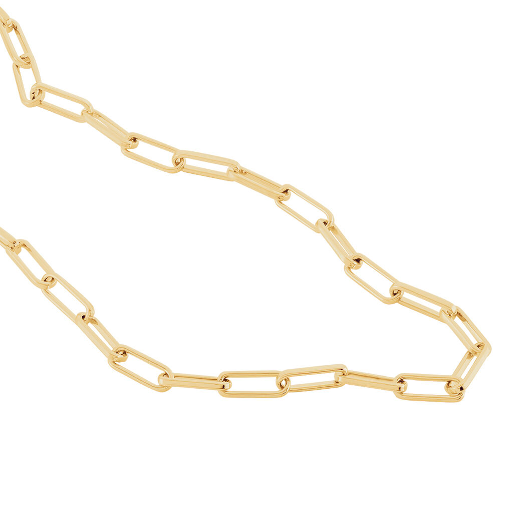 Collier Plaque Or Neala Maille Cheval - Spannringe Damen | OROVIVO