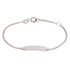 Kinder Id Armband Panzerkette Silber 925  - ID-Armbänder Kinder | OROVIVO