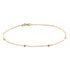 RENI Damen Armband Gold 375 (9 Karat) Zirkonia Weiß 0,26 ct