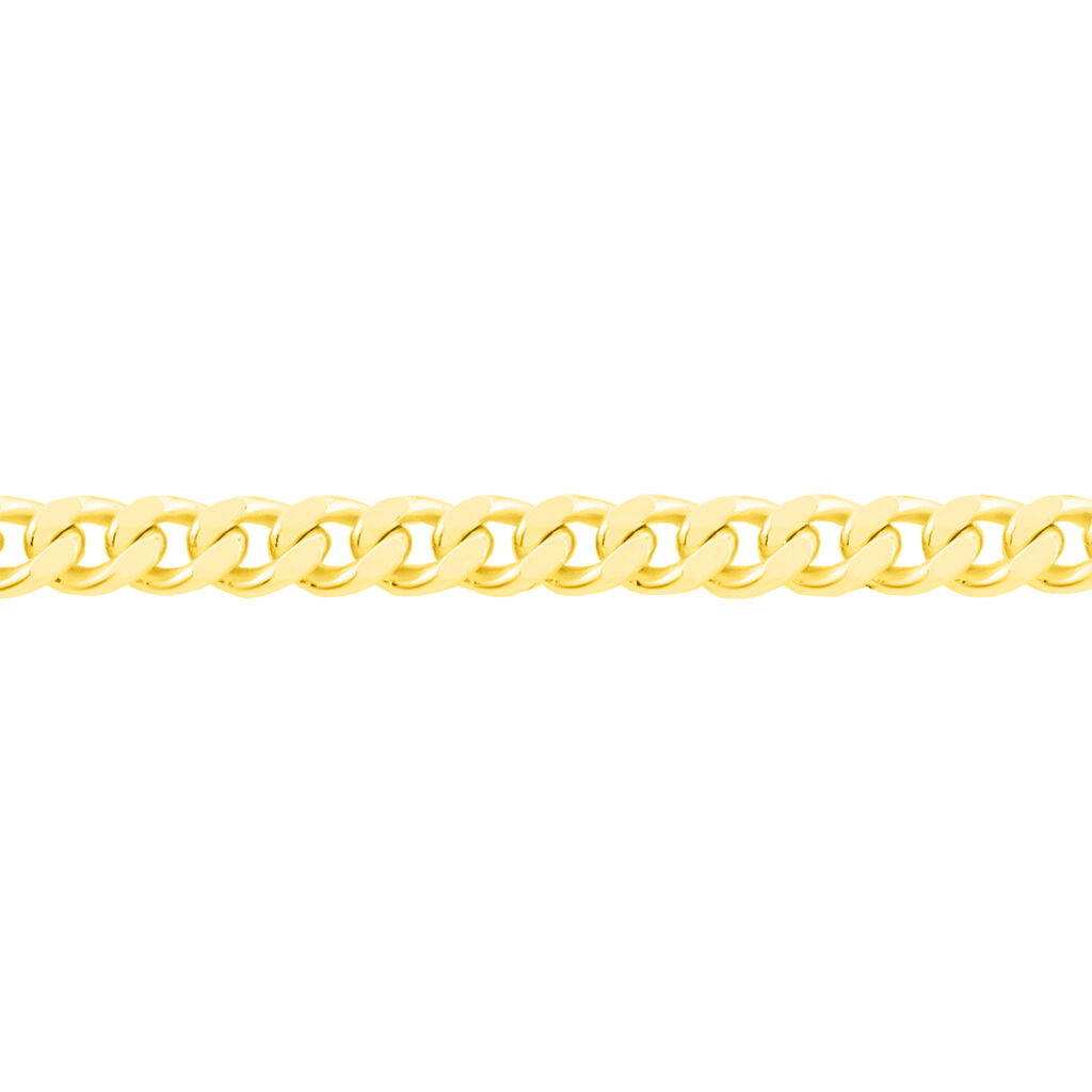 Unisex Panzerkette Gold 375  - Halsketten Unisex | OROVIVO