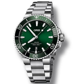 Oris Herrenuhr Diving Aquis Date 01 733 7730 4157-07 8 24 05PEB Automatik - Analoguhren Herren | OROVIVO