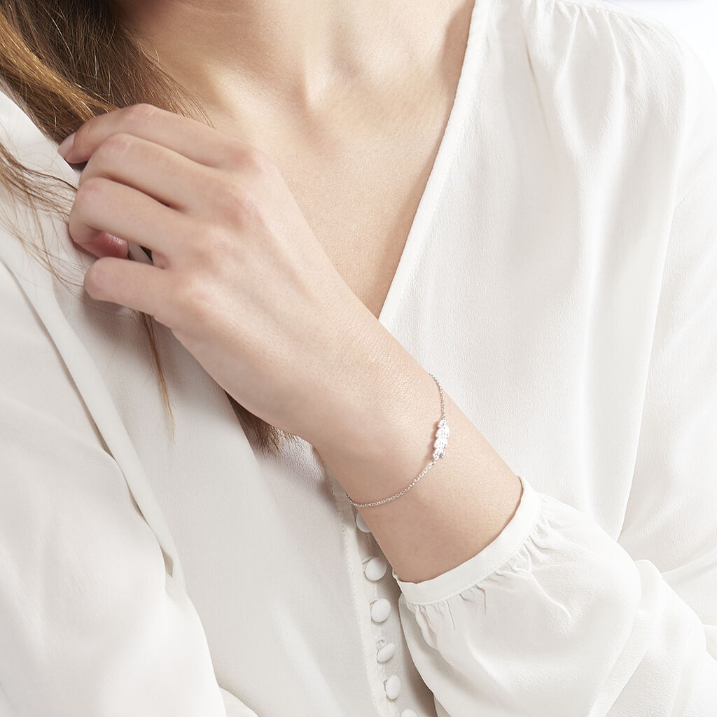 Bracelet Argent Rhodie Kalila - Spannringe Damen | OROVIVO