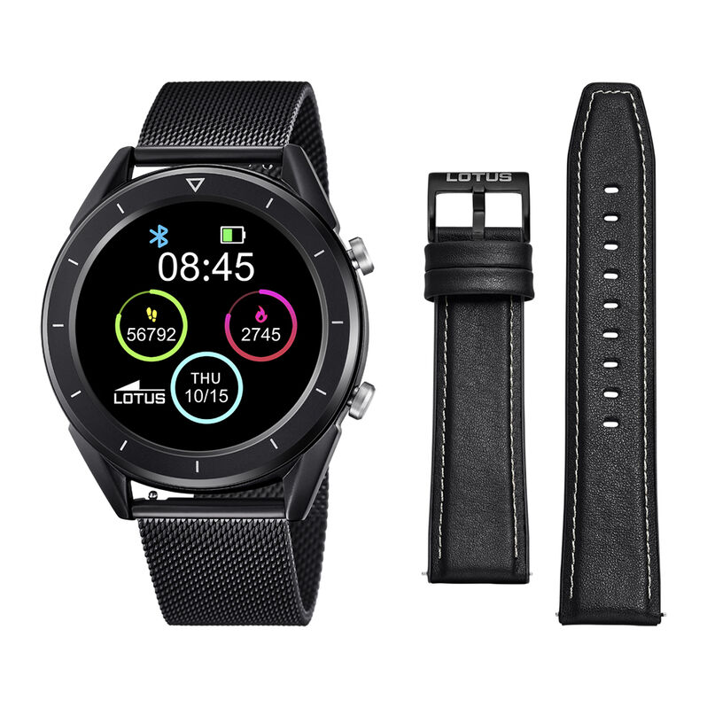 Coffret De Montre Lotus Smart Watch Noir - Spannringe Herren | OROVIVO