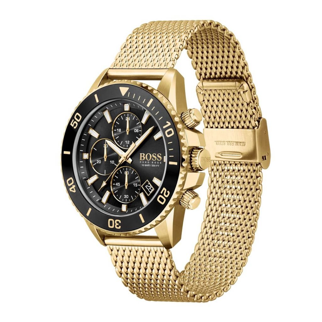 BOSS Herrenuhr Admiral 1513906 Quarz Chronograph