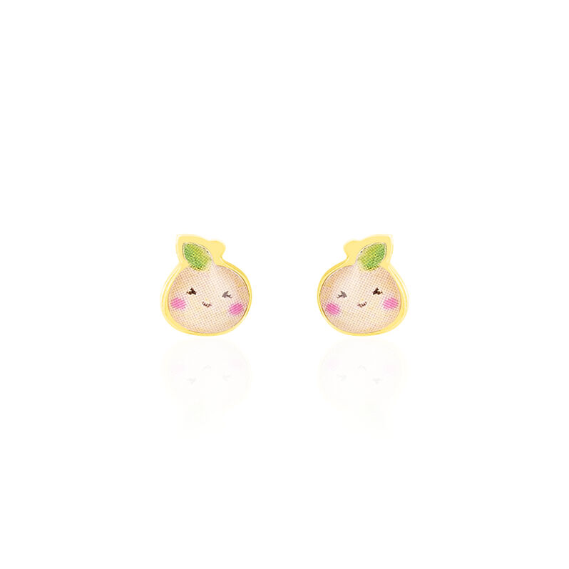 Boucles D'oreilles Or Jaune Armande - Spannringe Kinder | OROVIVO