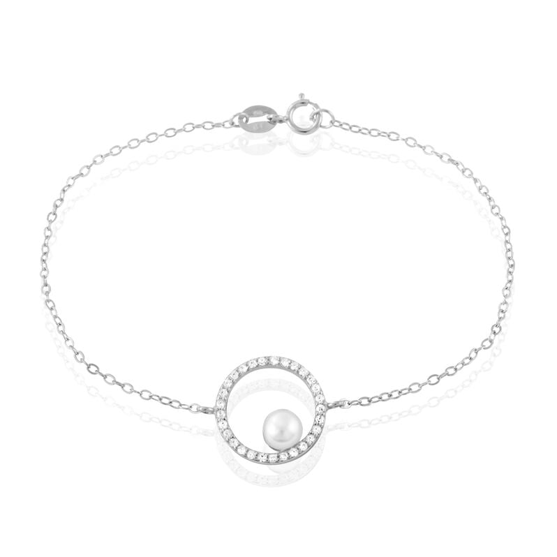 Bracelet Argent Perle De Culture - Spannringe Damen | OROVIVO