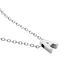 Damen Collier Silber Silber 925 Buchstabe A