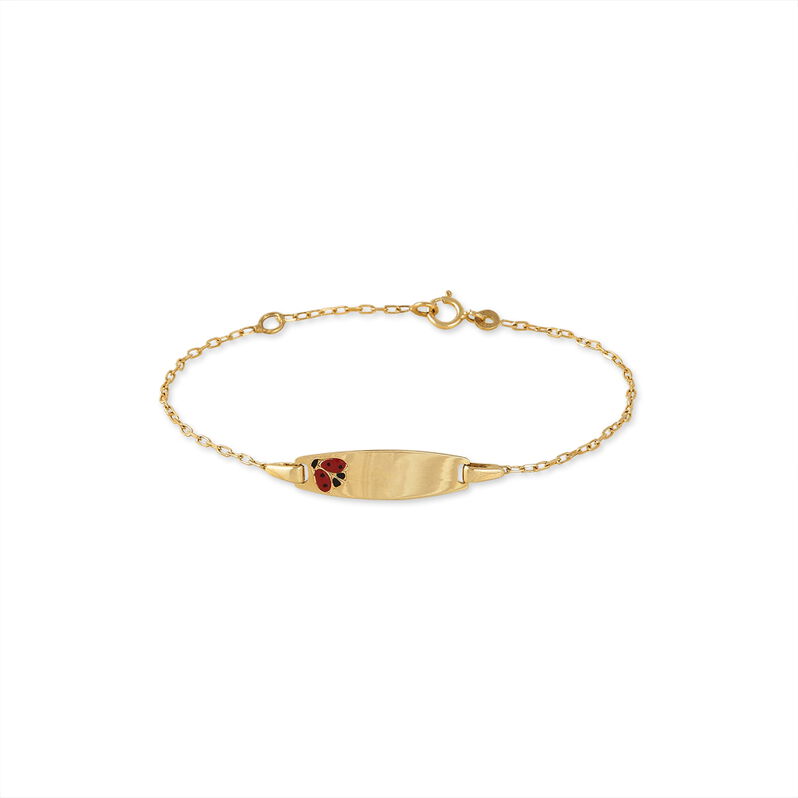 Bracelet Identité Auberi Or Jaune - Spannringe Kinder | OROVIVO