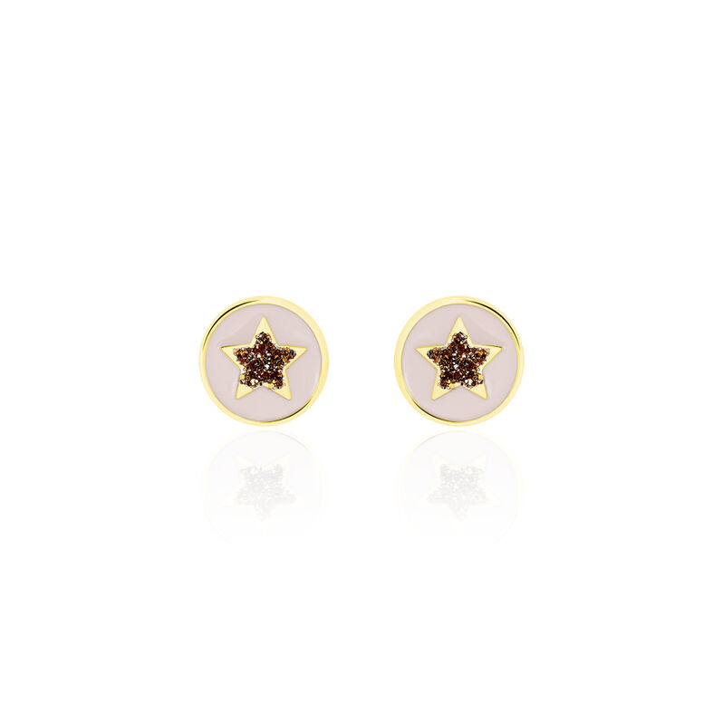 Boucles D'oreilles Or Jaune Christelle - Spannringe Kinder | OROVIVO